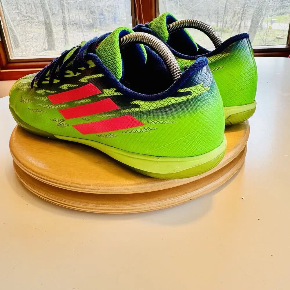 Adidas Freefootball Speedtrick FF Green/Blue Trick Soccer‎ Shoes Men Size 10